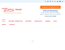 Tablet Screenshot of imagebuildingmedia.com
